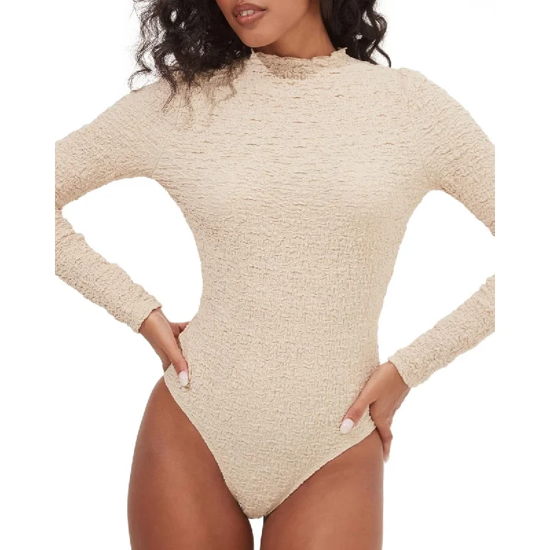 ASTR the Label Womens Hawthorne Textured Backless Bodysuit Stylish One-Shoulder Bodysuit ASTR the Label Womens Hawthorne Textured Backless Bodysuit Stylish One-Shoulder Bodysuit