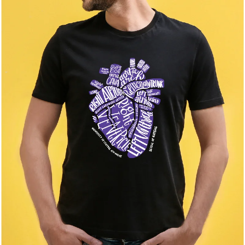 Heart and Common Words Anatomy Unisex T-Shirt Jersey Fabric Tulle Fabric Batik Fabric Heart and Common Words Anatomy Unisex T-Shirt Jersey Fabric Tulle Fabric Batik Fabric