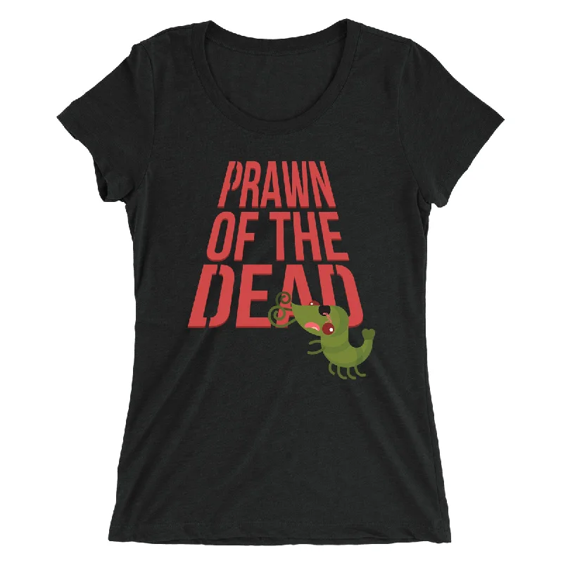 Movie The Food™ "Prawn Of The Dead" Women's T-Shirt Oversized T-Shirt Spandex breathable Movie The Food™ "Prawn Of The Dead" Women's T-Shirt Oversized T-Shirt Spandex breathable