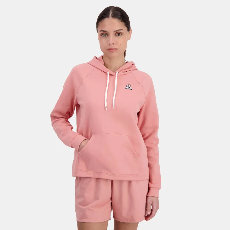 2422047-ESS Hoody N°1 W rosette | Sweat à capuche Femme Hoodie with Logo Branding Identity 2422047-ESS Hoody N°1 W rosette | Sweat à capuche Femme Hoodie with Logo Branding Identity