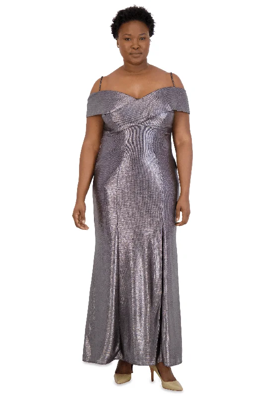 Nightway Long Formal Plus Size Dress 21761W
