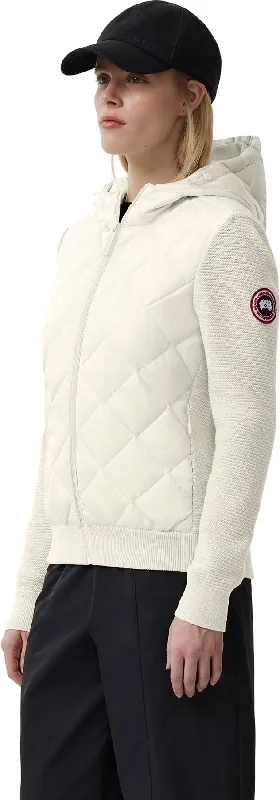 Hybridge Quilted Knit Hoody - Women's|-|Chandail à capuchon en tricot matelassé Hybridge - Femme Hoodie with Side Slits Relaxed Casual Hybridge Quilted Knit Hoody - Women's|-|Chandail à capuchon en tricot matelassé Hybridge - Femme Hoodie with Side Slits Relaxed Casual