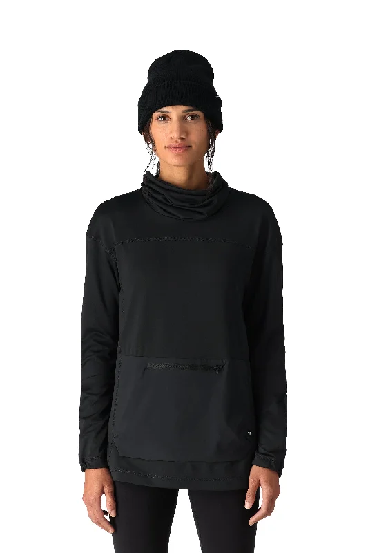 686 Women's Ultra Thermal Fleece Hoody Hoodie with Drawstring Waist Adjustable Fitted 686 Women's Ultra Thermal Fleece Hoody Hoodie with Drawstring Waist Adjustable Fitted