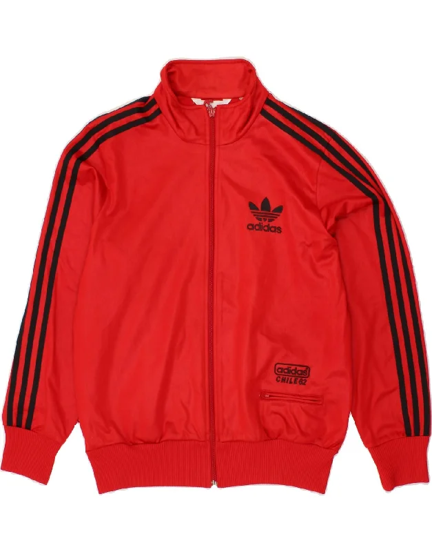 ADIDAS Womens Tracksuit Top Jacket IT 44 Medium Red Polyester Print Jacket Jacquard Jacket Embroidered Jacket ADIDAS Womens Tracksuit Top Jacket IT 44 Medium Red Polyester Print Jacket Jacquard Jacket Embroidered Jacket