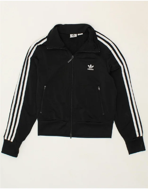 ADIDAS Womens Tracksuit Top Jacket UK 14 Medium Black Polyester V-Neck Jacket Boat Neck Jacket Square Neck Jacket ADIDAS Womens Tracksuit Top Jacket UK 14 Medium Black Polyester V-Neck Jacket Boat Neck Jacket Square Neck Jacket