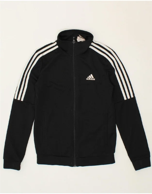 ADIDAS Womens Tracksuit Top Jacket UK 4/6 XS Black Polyester Mesh Jacket Canvas Jacket Denim Jacket ADIDAS Womens Tracksuit Top Jacket UK 4/6 XS Black Polyester Mesh Jacket Canvas Jacket Denim Jacket