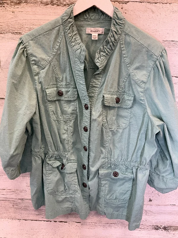 Green Jacket Other Dressbarn, Size 1x Print Jacket Jacquard Jacket Embroidered Jacket Green Jacket Other Dressbarn, Size 1x Print Jacket Jacquard Jacket Embroidered Jacket