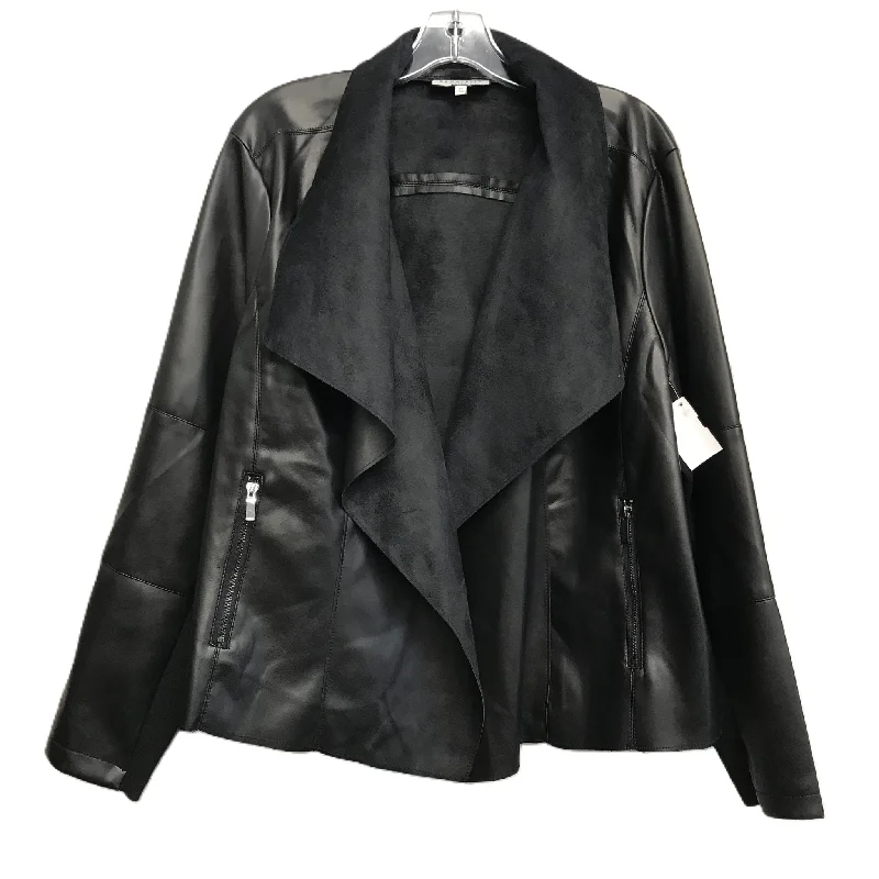 Jacket Other By Bagatelle In Black, Size: 2x Striped Jacket Polka Dot Jacket Floral Jacket Jacket Other By Bagatelle In Black, Size: 2x Striped Jacket Polka Dot Jacket Floral Jacket