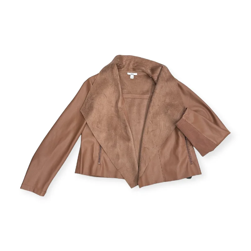 Jacket Other By Bar Iii In Brown, Size: 1x Rayon Fabric Velvet Fabric Corduroy Fabric Jacket Other By Bar Iii In Brown, Size: 1x Rayon Fabric Velvet Fabric Corduroy Fabric
