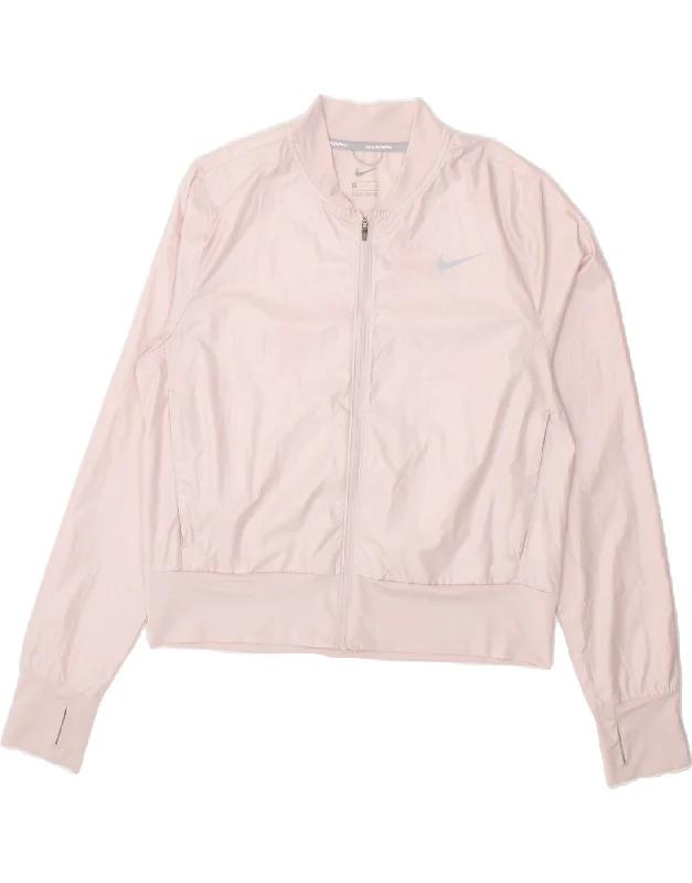 NIKE Womens Graphic Crop Tracksuit Top Jacket UK 14 Medium Pink Polyester Chenille Jacket Brocade Jacket Lace Jacket NIKE Womens Graphic Crop Tracksuit Top Jacket UK 14 Medium Pink Polyester Chenille Jacket Brocade Jacket Lace Jacket