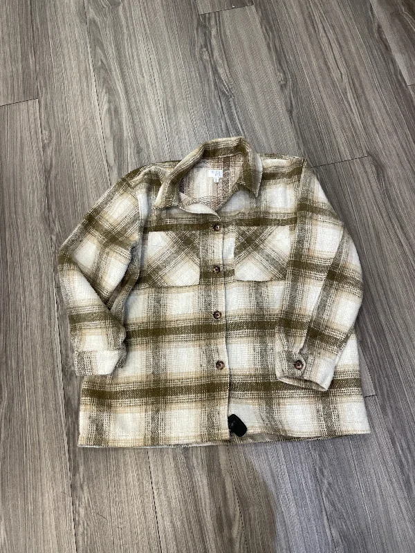 Plaid Pattern Jacket Other Time And Tru, Size 2x Lace Jacket Ribbed Jacket Sequined Jacket Plaid Pattern Jacket Other Time And Tru, Size 2x Lace Jacket Ribbed Jacket Sequined Jacket