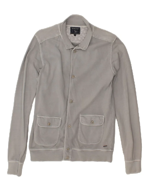 WOOLRICH Womens Tracksuit Top Jacket UK 14 Medium Grey Jersey Jacket Tulle Jacket Batik Jacket WOOLRICH Womens Tracksuit Top Jacket UK 14 Medium Grey Jersey Jacket Tulle Jacket Batik Jacket