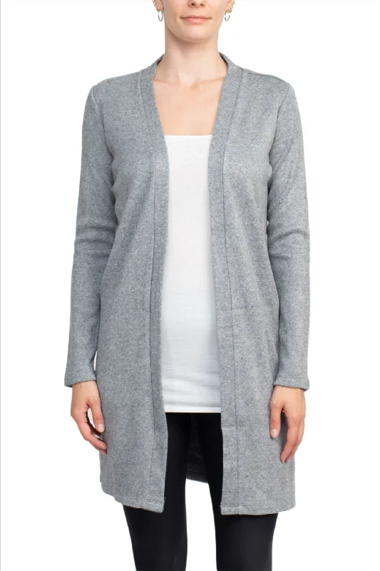 Adyson Parker Open Front Long Sleeve Long Bodied Slit Side Knit Cardigan Oversized Loose Flowy Adyson Parker Open Front Long Sleeve Long Bodied Slit Side Knit Cardigan Oversized Loose Flowy