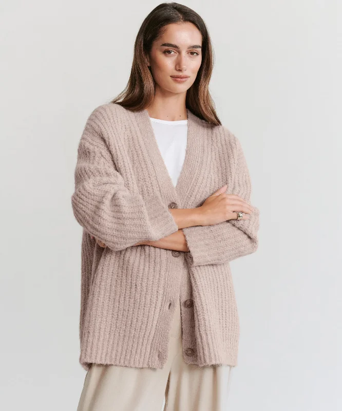 Cocoon Cardigan Hooded Caped Shawl Collar