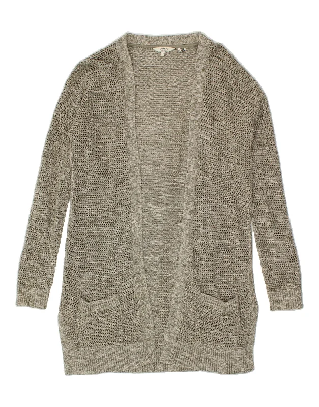 FAT FACE Womens Longline Open Cardigan Sweater UK 12 Medium Green Flecked Iron Safe Non-Iron Wrinkle Free FAT FACE Womens Longline Open Cardigan Sweater UK 12 Medium Green Flecked Iron Safe Non-Iron Wrinkle Free