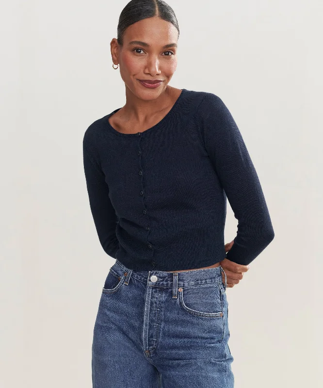 Finley Cardigan Thin Thick Dense