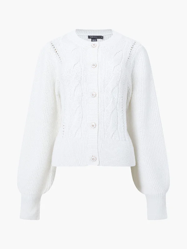 Lissie Cable Cardigan Slim Fit Regular Fit Oversized