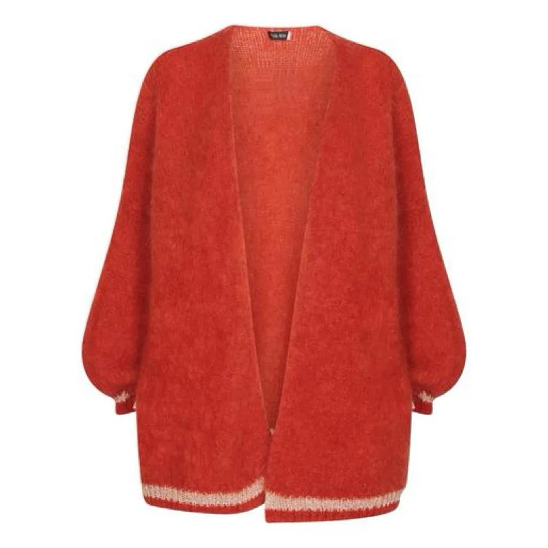 *NEW* Rust Cardigan Iron Safe Non-Iron Wrinkle Free