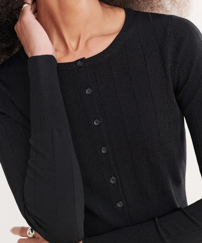 Ribbed Finley Cardigan Soft Cozy Warm