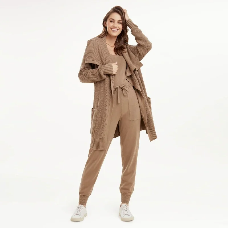 Talila Cardigan (Toast) Thin Thick Dense